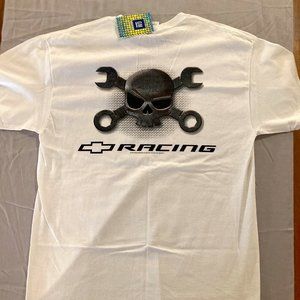 Chevy Racing Skull & Crosswrench t-shirt